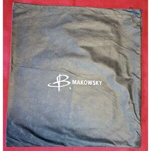 B. Makowsky Dustcover For Handbag -- Approx 21x22" -- Drawstring
